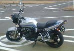 幕張の試験車、CB400.